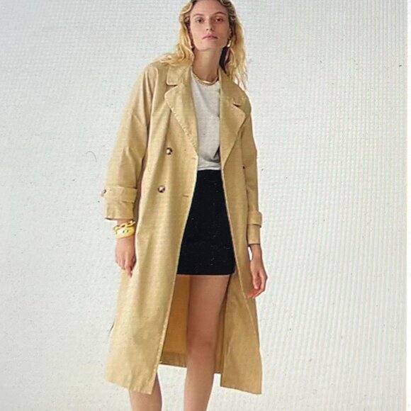 J.Crew Relaxed Heritage Trench Chino NWT Size M. - Picture 6 of 7